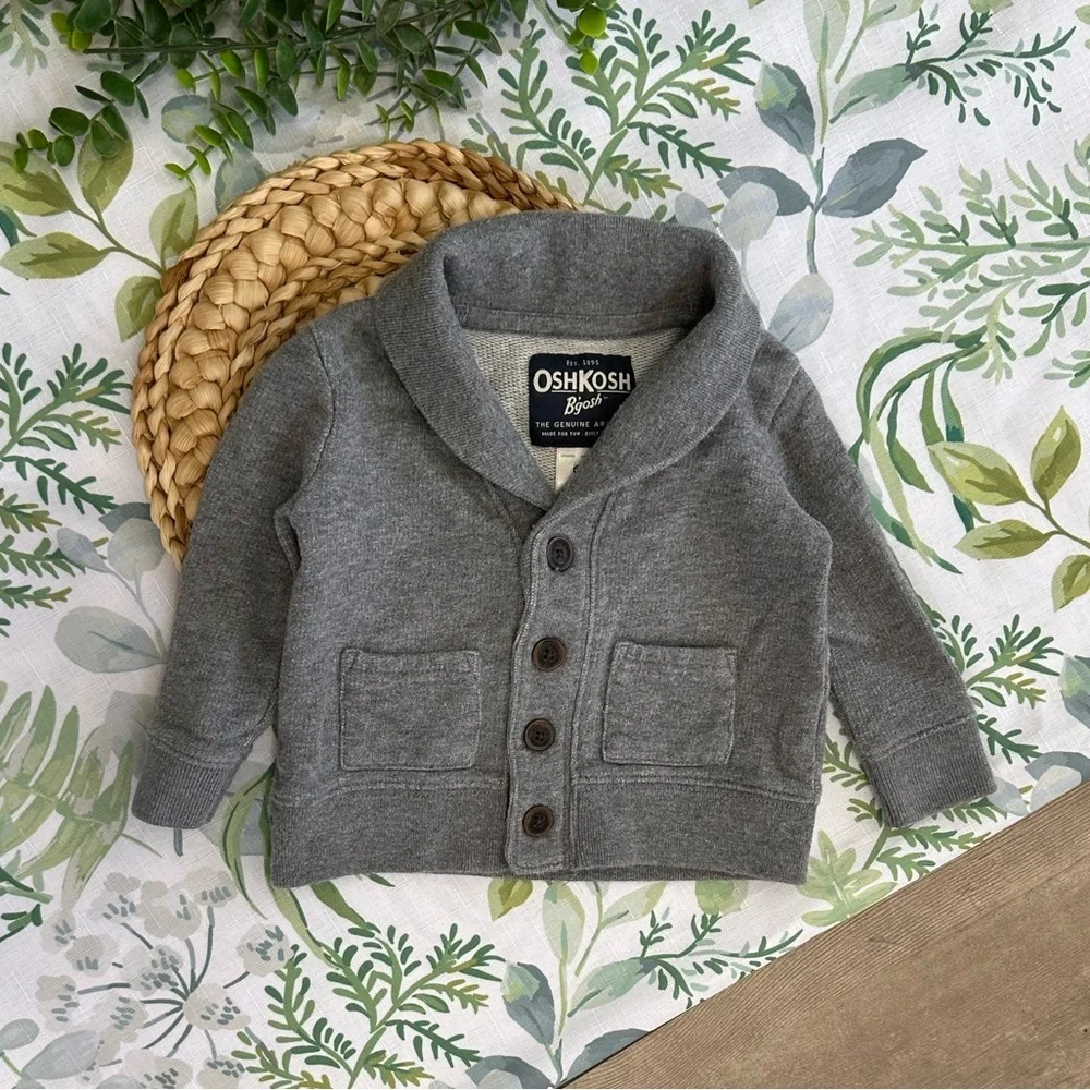 OshKosh B'gosh Charcoal Kids Sweater
